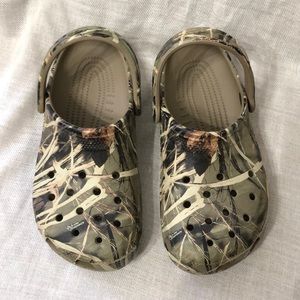 Classic Camo Print Crocs